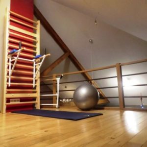 Set ,Sprossenwand mit Dip Ständer, model Köln, Artikenr. 270-1