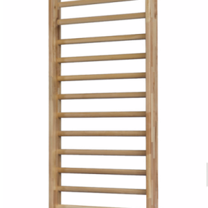 Sprossenwand Darmstadt aus Buche, Sprossen durchgehend, 221-F-2-REHA