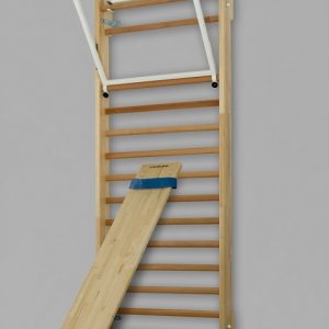 Sprossenwand, Klimmzugbügel, Schrägbrett, model Frankfurt,Artikelnr.263