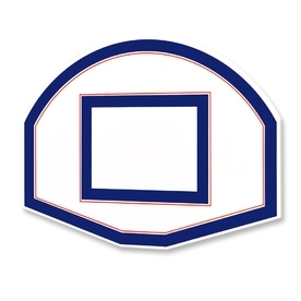 Basketball Zielbrett oval,1200x900 mm,Artikelnr 169-C