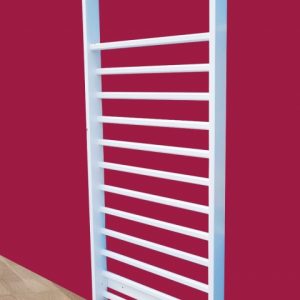 Sprossenwand Duisburg, 2.3x0.85 m, 14 sprossen, Artikelnr. 221-Weiß