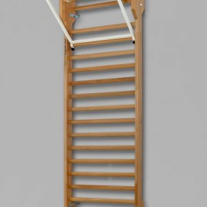 Sprossenwand aus Buche mit Klimmzugbügel, Artikelnr. 259-F