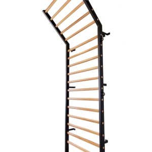 Sprossenwand mit Klimmzug, Metall/Holz, 2.54x0.9 m, Spartan Modell, Artikelnr. 277/45