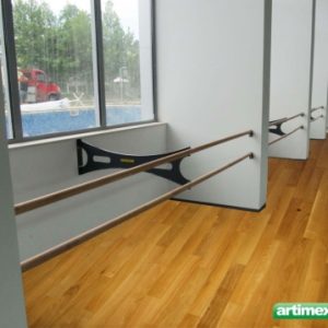 Haltestange / Ballettstange doppelt, 3.2 m, Code 113-Premium