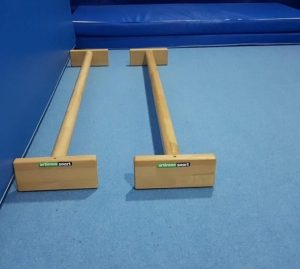 Übungsklötze-Lange Paralletes, 150 cm, Artikelnr. 248/parallettes-lang