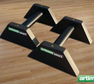 Liegestützgriffe aus Holz, Artikelnr. 248-Griffe/Schwarz