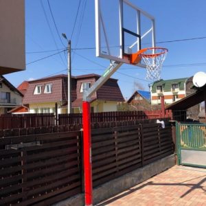 Basketball Anlage verzinkt, 100x100 mm, Artikelnr. 105-B-Profi