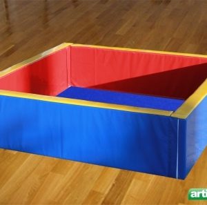 Ballbad Rechtekig,150x150 cm,artikelnr  923